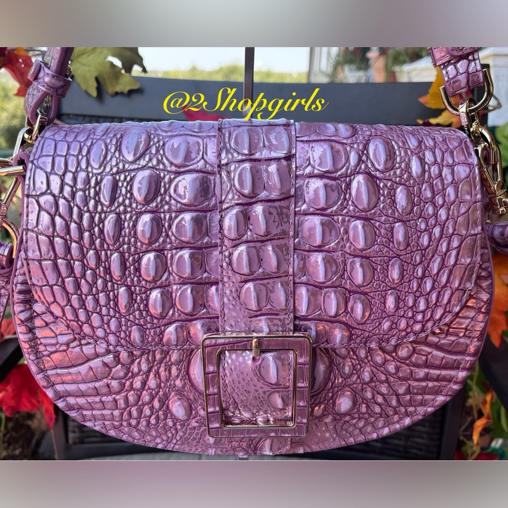 NWT Brahmin CYNTHIA in MULBERRY POTION Shoulder/Crossbody Bag